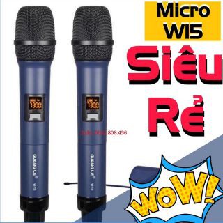 MICRO KHÔNG DÂY HÁT KARAOKE k8 W15 K8