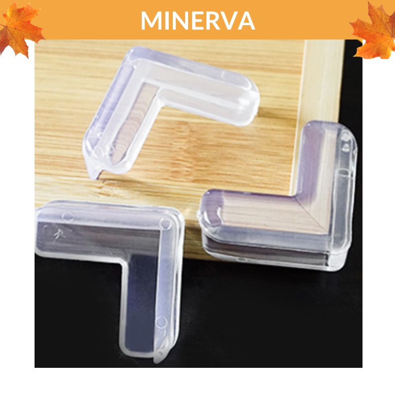 4 cái Bọc Vuông Góc Bàn - Bịt Góc Bàn Vuông bảo vệ an toàn cho bé