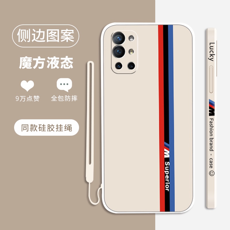 Ốp điện thoại mềm in họa tiết hoạt hình có dây đeo tay cho ONEPLUS 9 PRO 1 + 9R ONEPLUS9 PRO 9R 8T