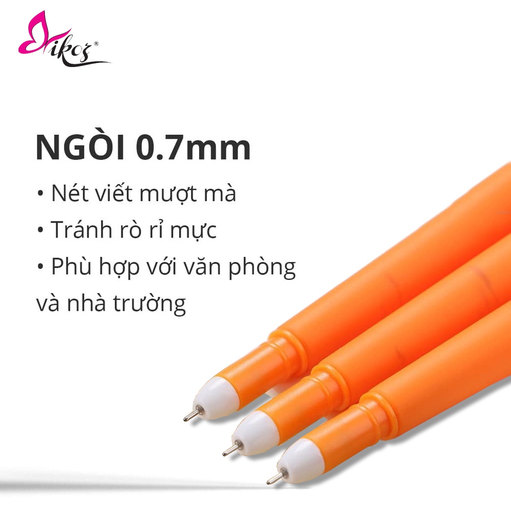 [Mã BMINCU50 giảm 50K đơn 250K] Bút nước củ cà rốt vikos - ngòi 0.7mm - VK24