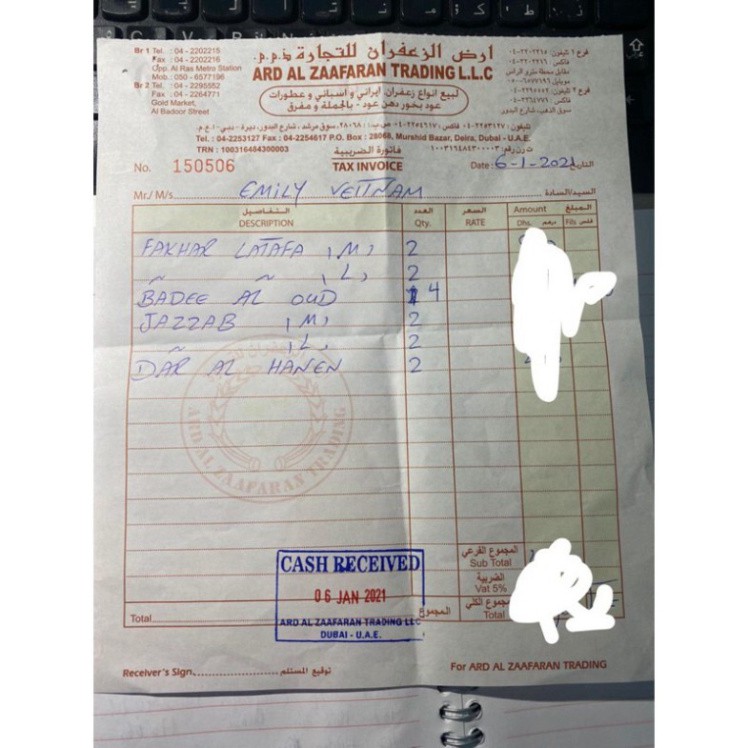 🔥 🔥 Nước hoa RA’ED LUXE LATAFFA EAU DE PAFUM 100ml - Hàng nội địa Dubai(dành cho nam giới và cả nữ giới ) | Thế Giới Skin Care