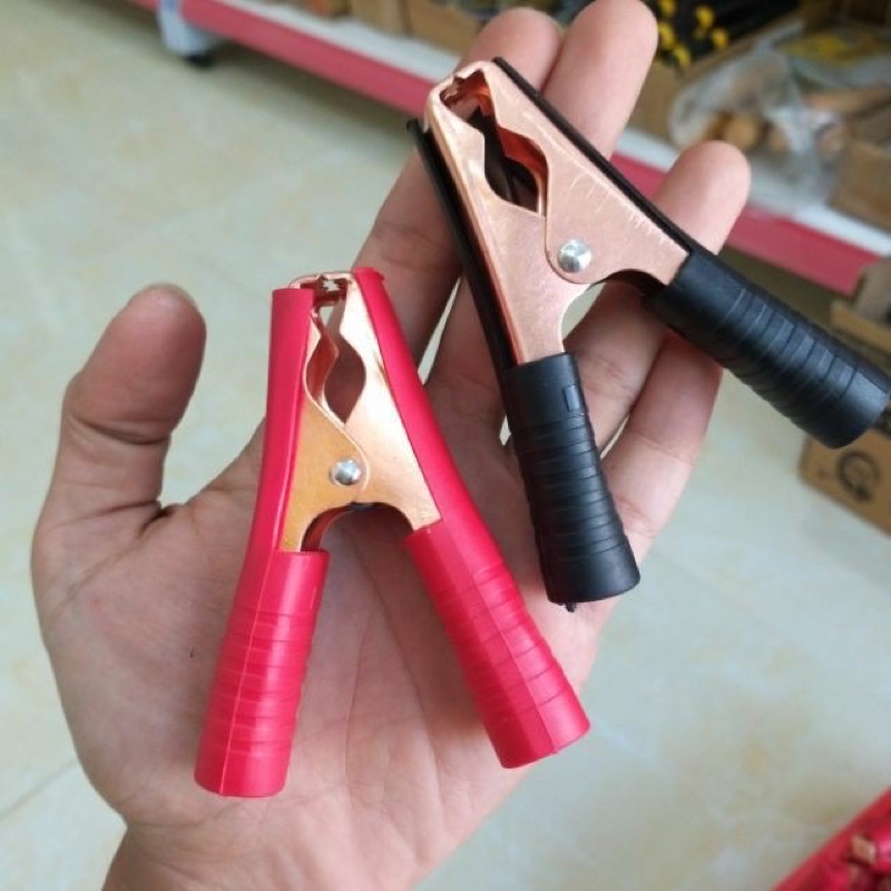 Bộ Đầu Kẹp Cá Sấu - Kẹp acquy 100A