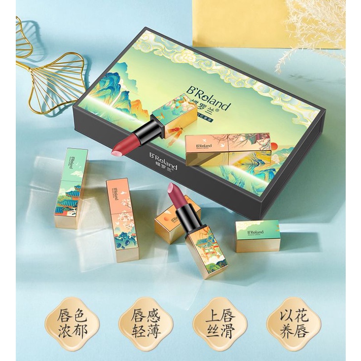 Set sơn môi đủ màu thoải thích đổi màu B Roland | BigBuy360 - bigbuy360.vn