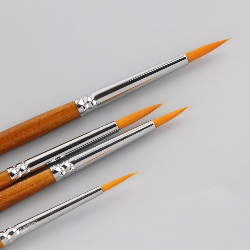 Set 7 cọ tô màu nước acrylic chuyên dụng