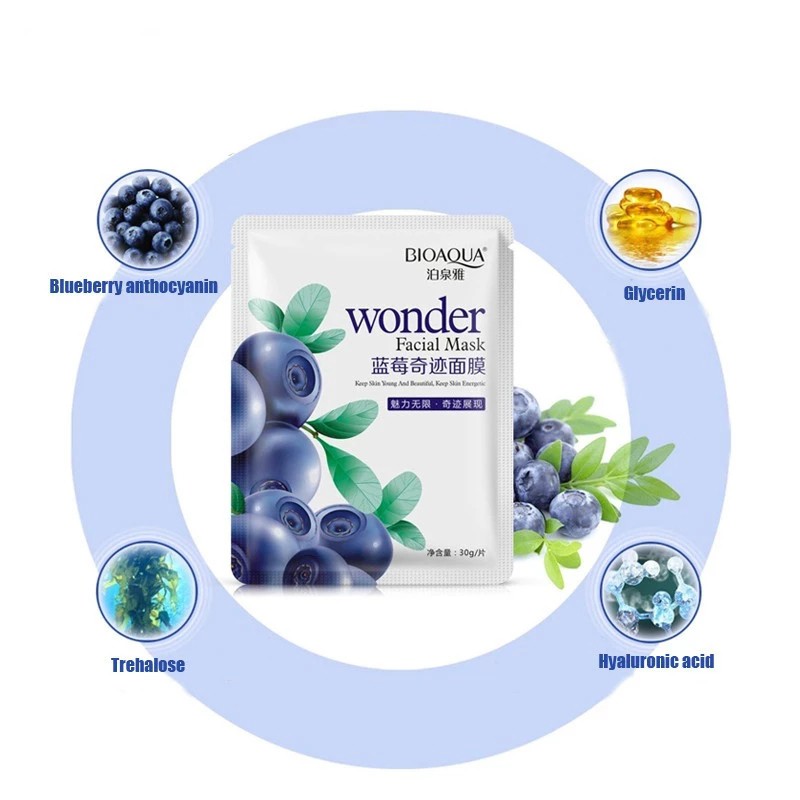 BIOAQUA silk mask helps to reduce acne, control oil, and moisturize effectively | BigBuy360 - bigbuy360.vn