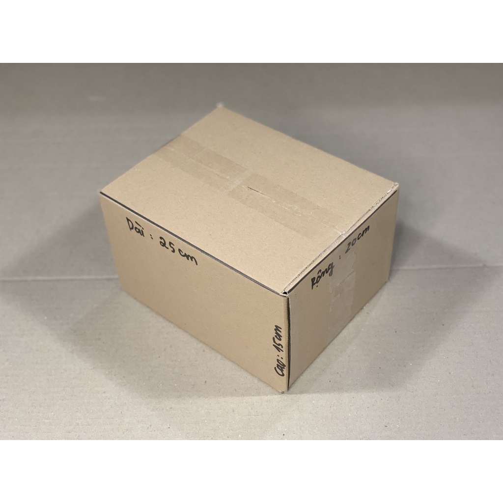 [FREESHIP] Combo 20 Hộp Carton 25X20X15 Đóng Hàng tại Hà Nội - Thùng giấy ship cod giá rẻ