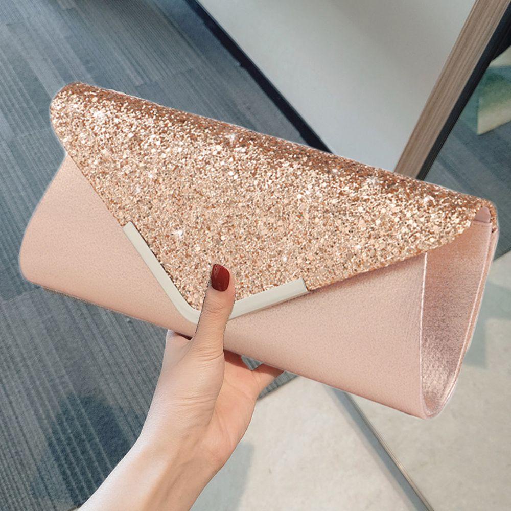 Ví Cầm Tay Lấp Lánh Thời Trang Phong Cách Châu Âu