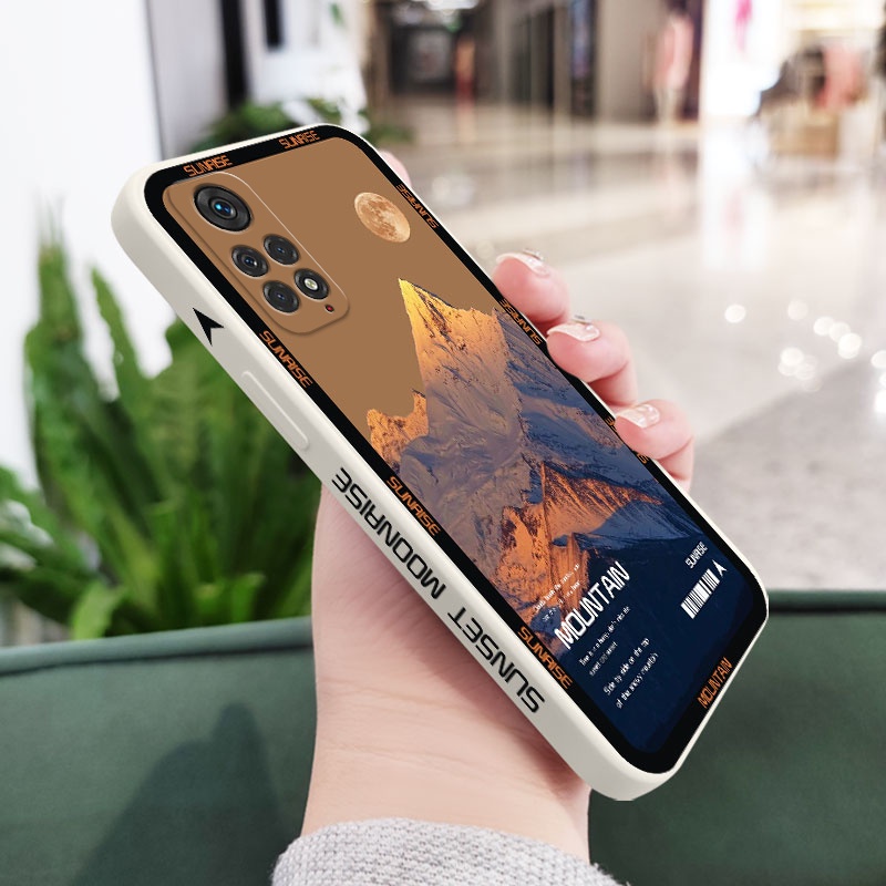 Ốp Điện Thoại Họa Tiết Ngọn Núi Sáng Tạo Dành Cho Xiaomi Redmi Note 11 11S Pro PLUS + 11T 4G 5G