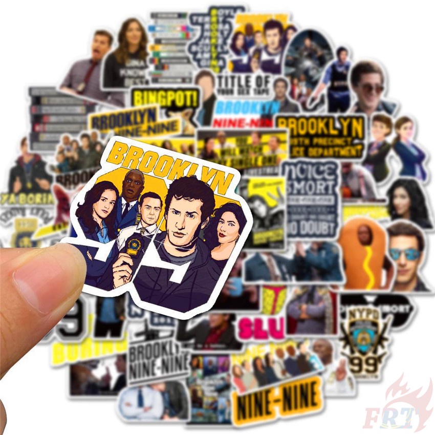 100Pcs/Set ❉ Brooklyn Nine-Nine Stickers ❉ DIY Fashion Luggage Laptop Skateboard Decals Doodle Stickers