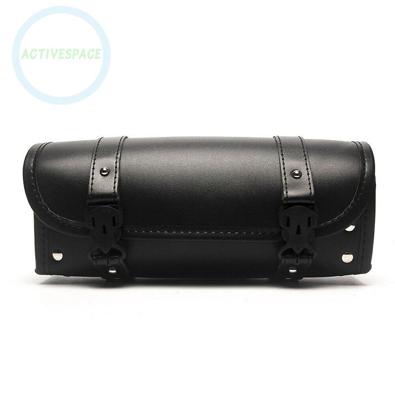 Túi da đựng đồ trên xe mô tô Harley Chopper Bobber Cruiser kích thước 29.5x9x12.5cm