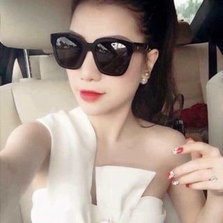 Kính râm mắt vuông unisex bản to thời thượng