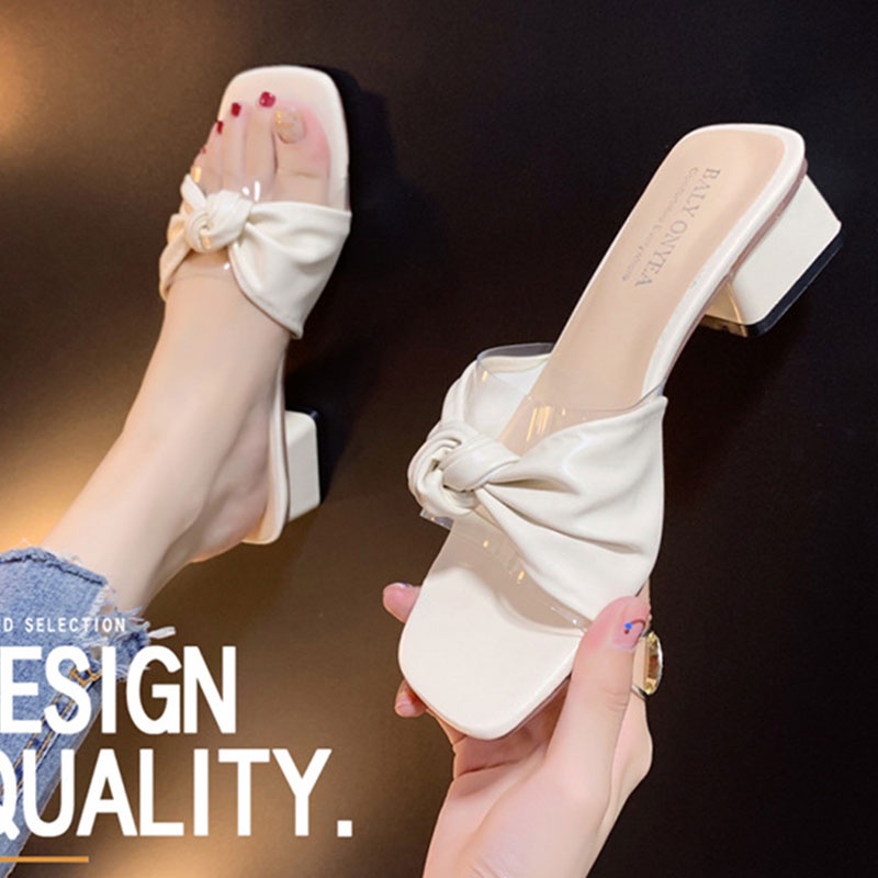 Guốc RENBEN chống trượt kiểu dáng đơn giản thời trang dành cho nữ