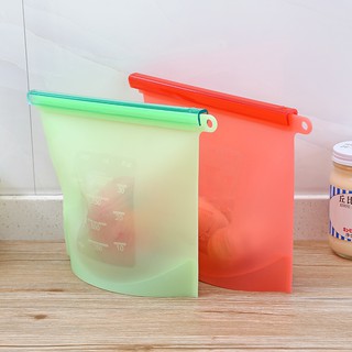 Túi Đựng Thực Phẩm Bằng Silicone 1000ml