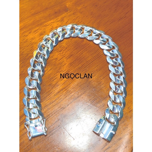 Lắc tay bản lật sủng  chiều dài 18-20cm nặng 1cây4  sđt/zalo0858871899 chất liệu bạc 950