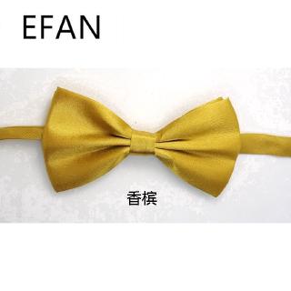 Cà Vạt Nơ Lụa Trơn Màu Mới Dành Cho Nam