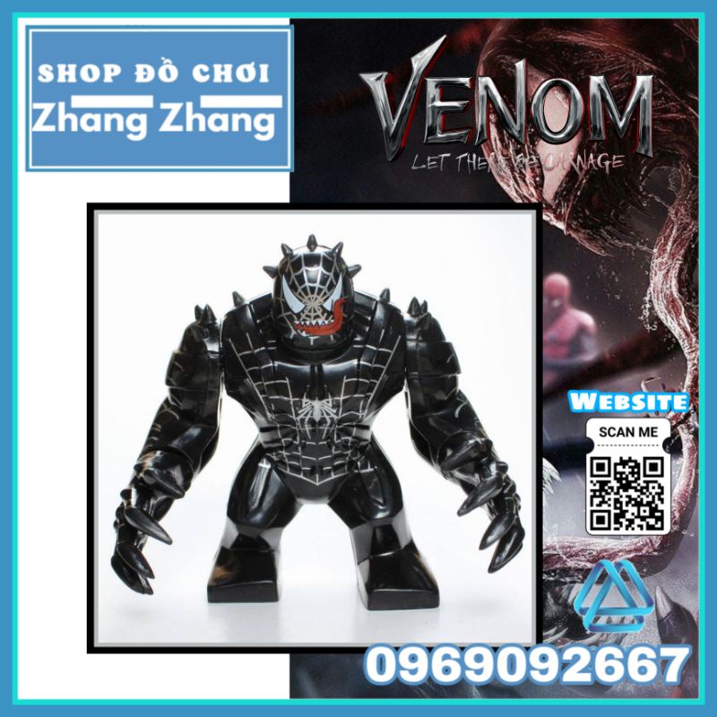 Đồ chơi Xếp hình người nhện Venom Raimi Bigfigures Minifigures Pogo Pg8241 PG2059