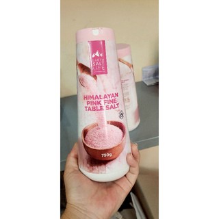 Muối hồng Himalayan Pink Fine Table Salt Úc 750g
