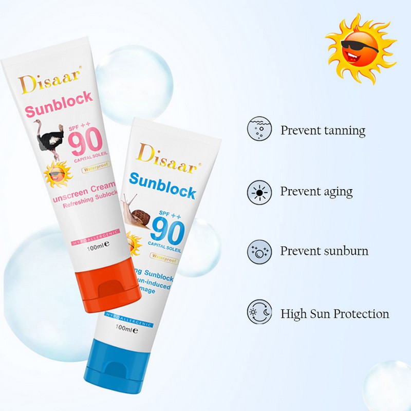 (Hàng Mới Về) Kem Chống Nắng Disaar Spf + + Lâu Trôi 100ml