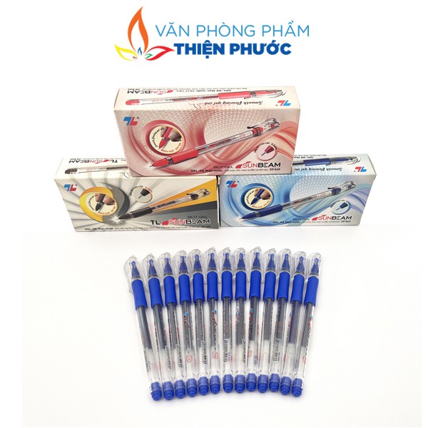 Bút Gel Thiên Long nhiều màu Sunbeam 08  - Bút viết mực gel THIỆN PHƯỚC