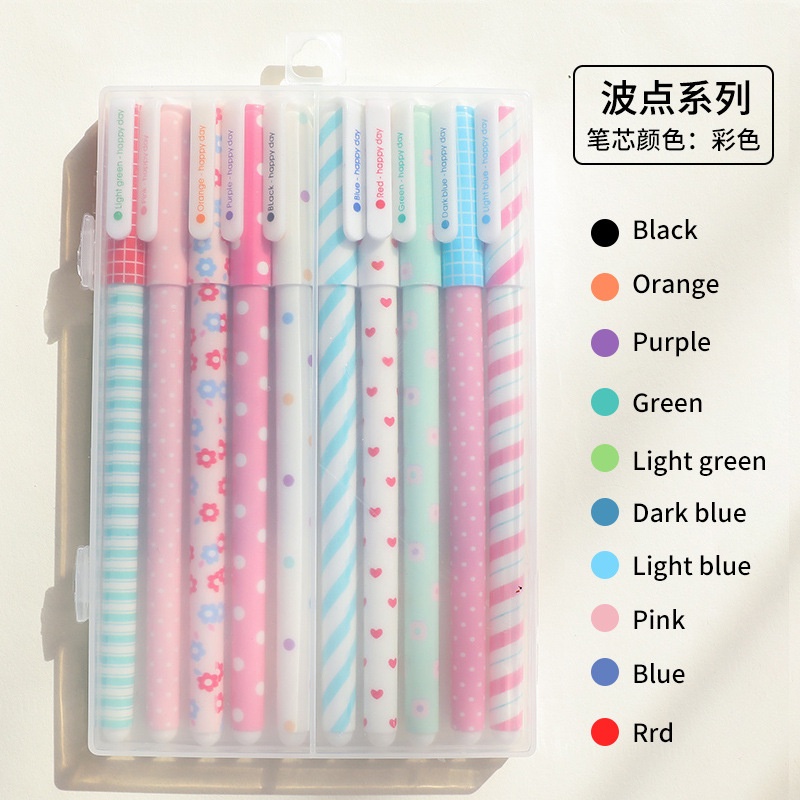 Hộp 10 bút gel sáng tạo - UniLabel