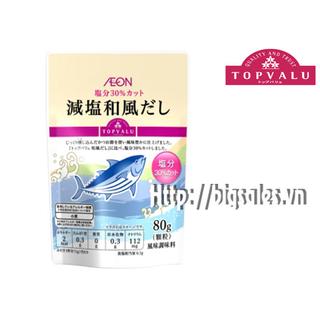 HẠT NÊM CÁ  NGỪ TOPVALU NHẬT BẢN 80G