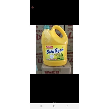 NƯỚC RỬA CHÉN TRÀ XANH,CHANH 1,4 KG