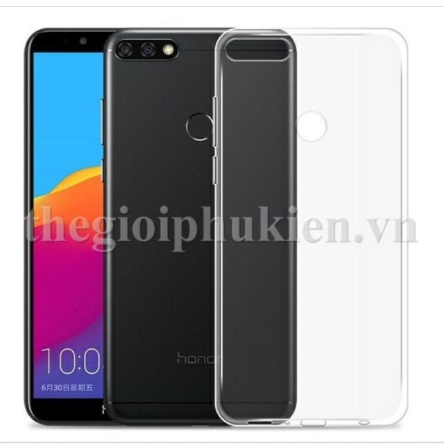 Ốp lưng huawei y7 pro silicon dẻo trong suốt siêu mỏng 0.5mm