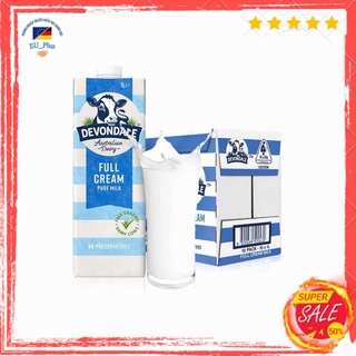 Sữa tươi, Devondale nguyên kem, 1 Lít, Úc