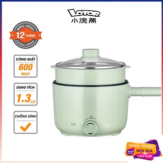 Nồi điện đa năng Lotor 12C 1.3 Lít - Chống dính cao cấp, công dụng chiên, xào, nấu, nhúng lẩu tiện lợi - BH 12 tháng