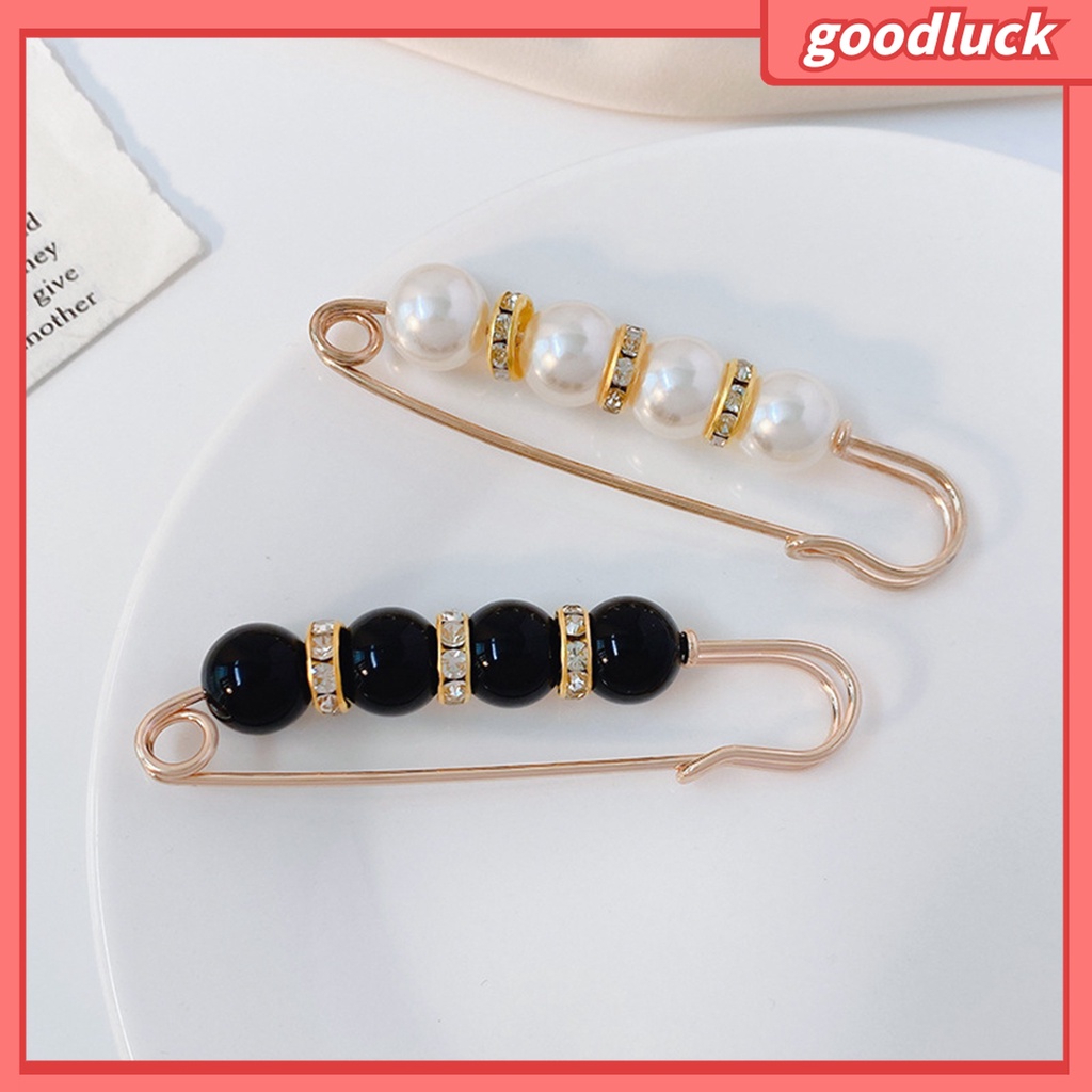 Fairystore| Ghim Cài Áo Đính Ngọc Trai Nhân Tạo Phong Cách Hàn Quốc Thời Trang Cho Nữ