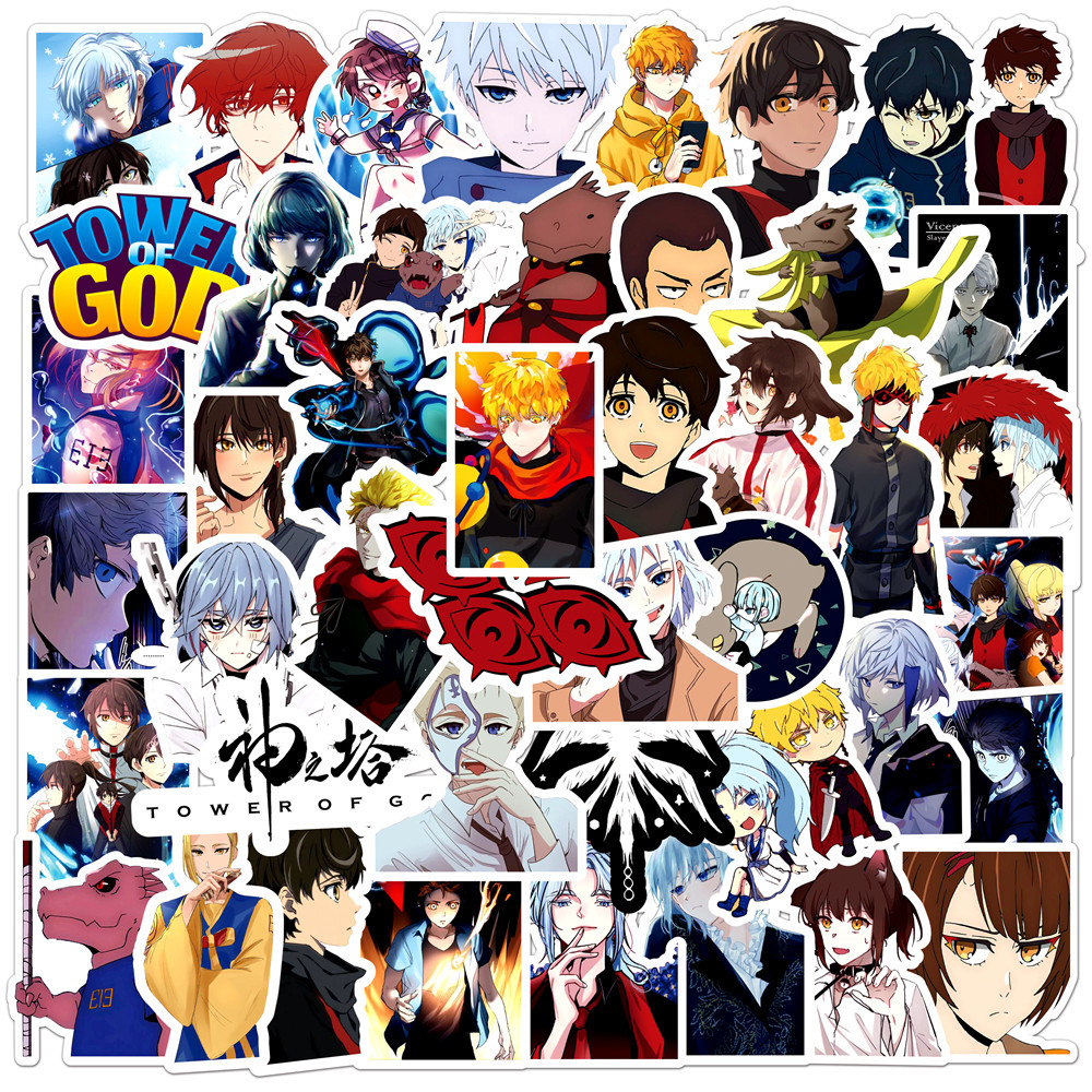 Stickers anime Tower of God hoạt hình 50 miếng