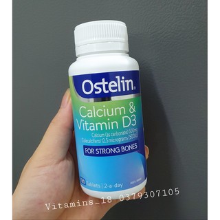 Canxi Ostelin 130 viên Úc