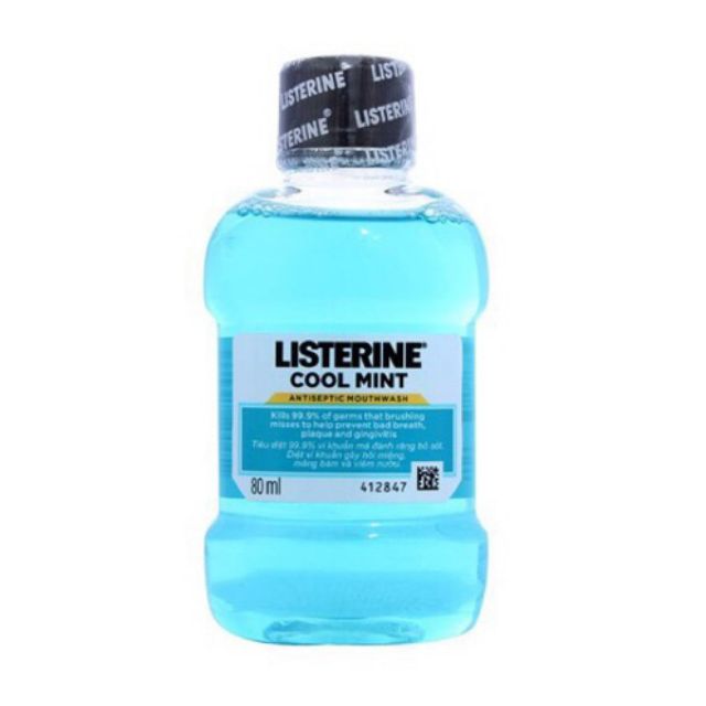 Nước súc miệng Listerine 80ml thái lan