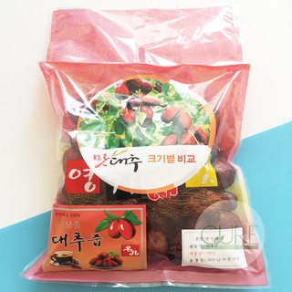 Táo đỏ khô hàn quốc túi 500g, 1kg date 2020