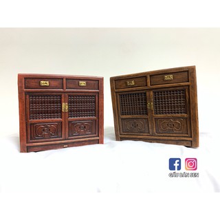 Chậu trồng cây hình tủ/rương - chậu trồng sen đá/xương rồng