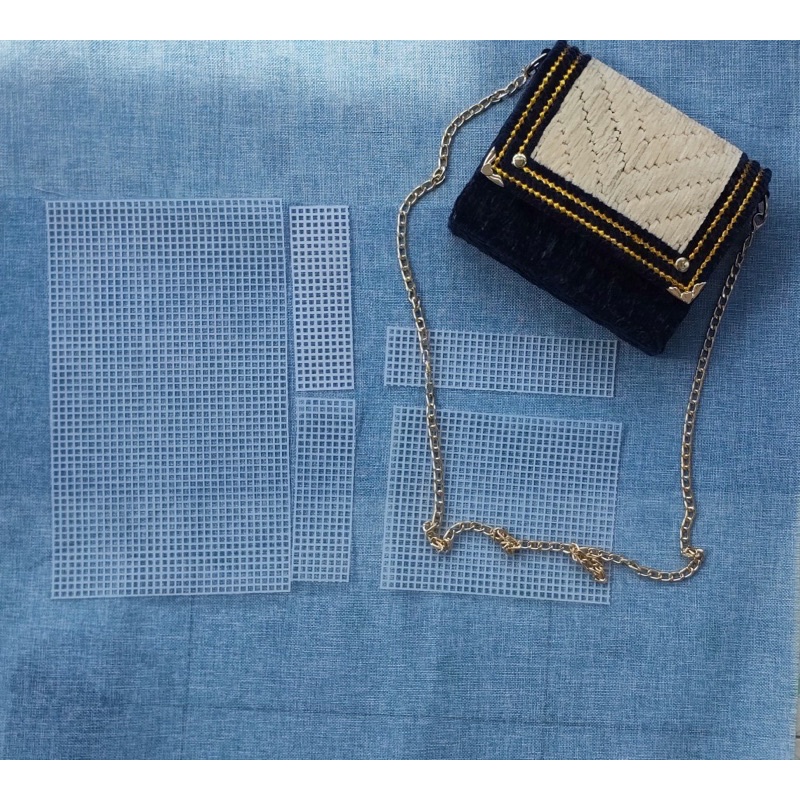 Canvas form sẵn túi có nắp