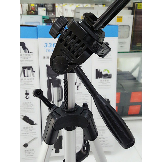 Gậy Tripod 3 chân 3366 cao 150cm cao cấp