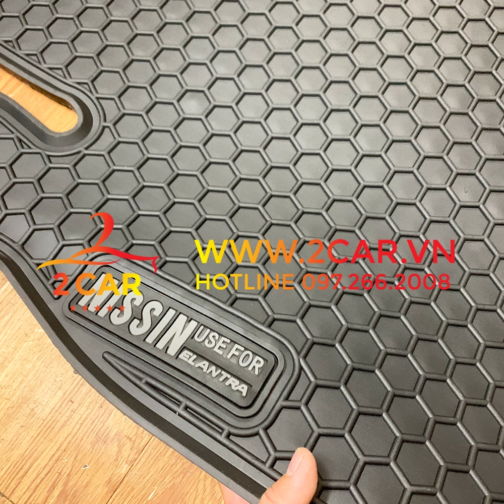 Thảm lót sàn xe Hyundai Elantra 2016-2022 loại dày không mùi, không thấm nước cao cấp