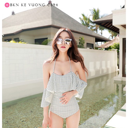 Bikni Caro Dây Cổ Trễ Vai Sexy BKNC894