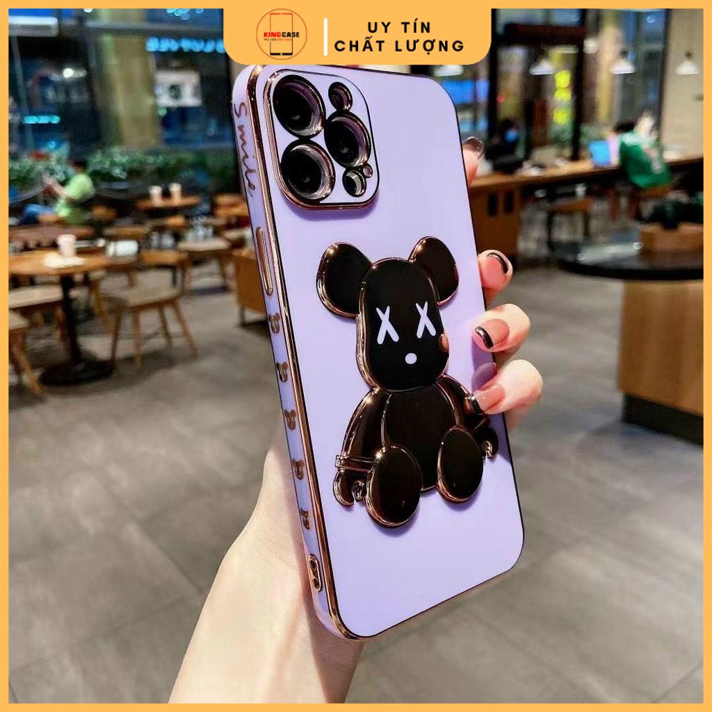Ốp lưng điện thoại Iphone hình gấu Bearbrick 3D cho IP 11/ 11Pro/ 11Promax/ 12/ 12Pro/ 12 Promax/ 13/ 13Pro/ 13Promax | BigBuy360 - bigbuy360.vn