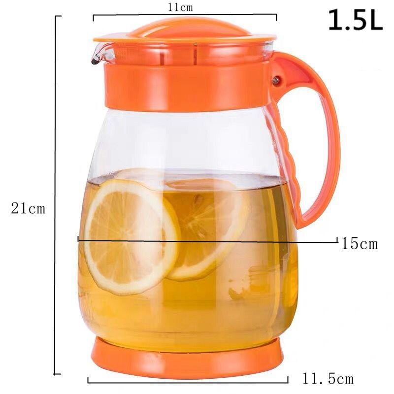 Ấm pha trà thuỷ tinh 1500ml,bình pha trà thủy tinh ,bình ủ trà cao cấp,bình đựng nước 1500ml