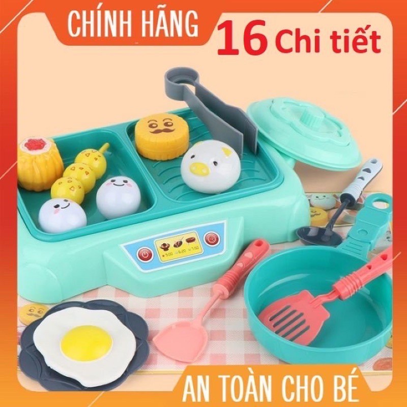 SÉT BỘ ĐỒ CHƠI NẤU ĂN CHO BÉ- BÉ THOẢ SỨC SÁNG TẠO