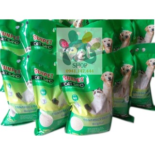 CÁT VỆ SINH CHO MÈO SUNPET TÚI 5L