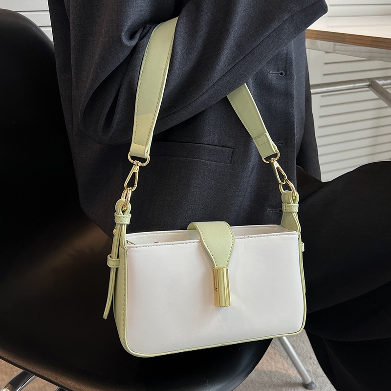 IELGY Túi Đeo Vai Có Thể Điều Chỉnh Màu Sắc Tương Phản Chất Lượng Cao Cho Nữ