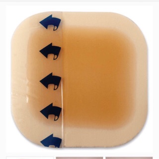 Băng dán hydrocolloid nhanh lành vết thương giảm sẹo: bỏng bô, vết xước, loét da(combo 10 miếng)