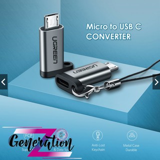 Đầu chuyển Type-C âm ra Micro USB dương Ugreen 50590