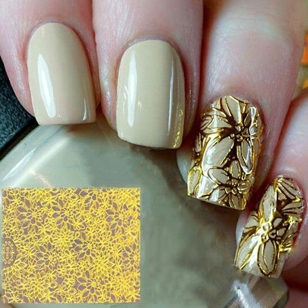 Miếng Dán Trang Trí Móng Tay Thời Trang DIY