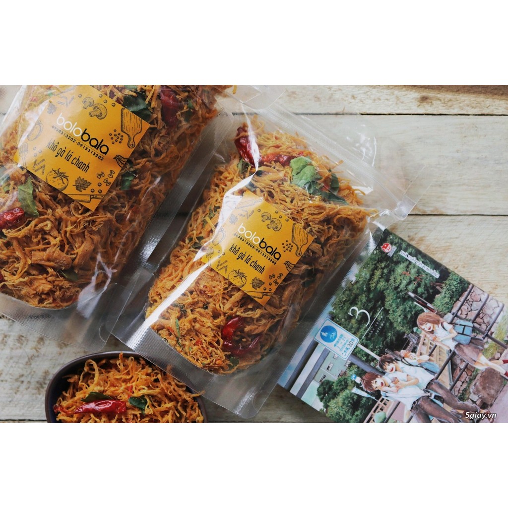 5KG KHÔ GÀ LÁ CHANH NGUYÊN KIỆN HUDO MART