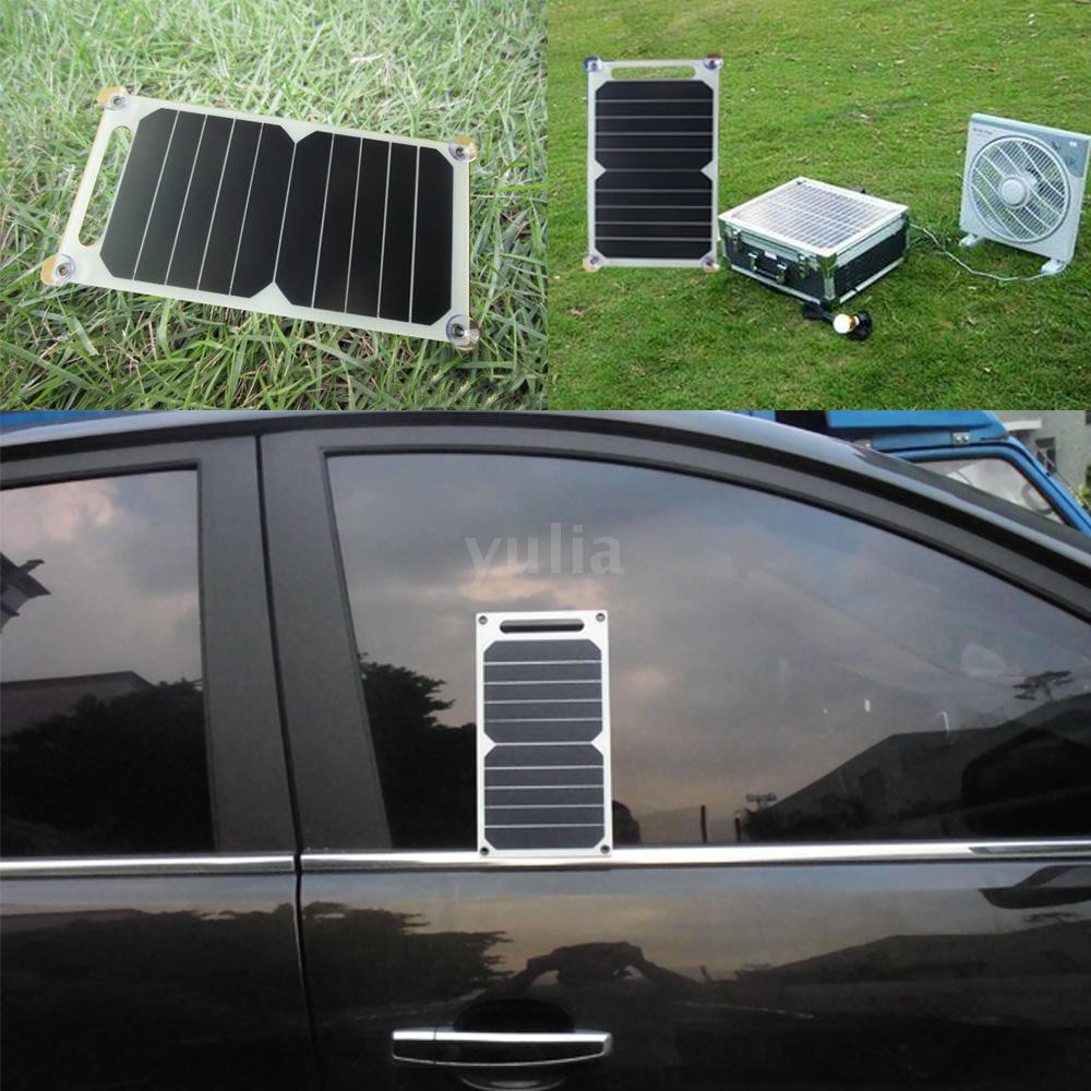 Tấm Sạc Pin Năng Lượng Mặt Trời 10w 5v Usb Cho Iphone 6s/6/plus Ip