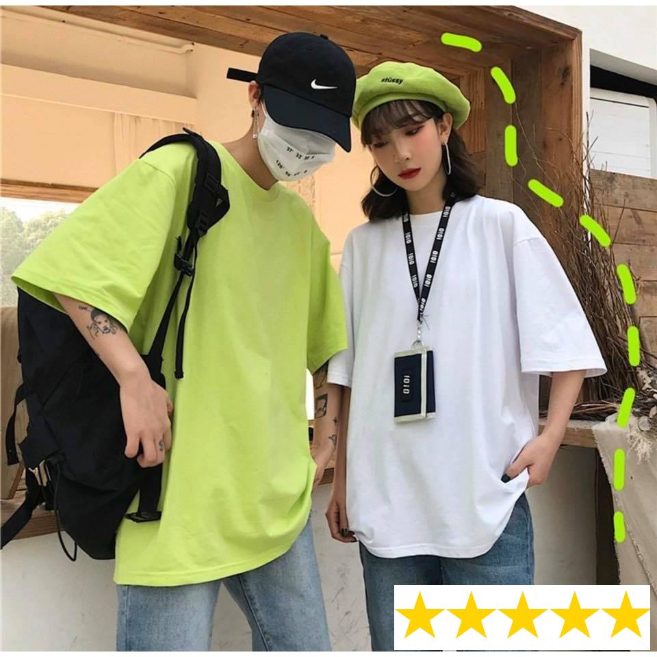 Áo thun trơn streetwear Shop dành cho Nam Nữ nhiều màu